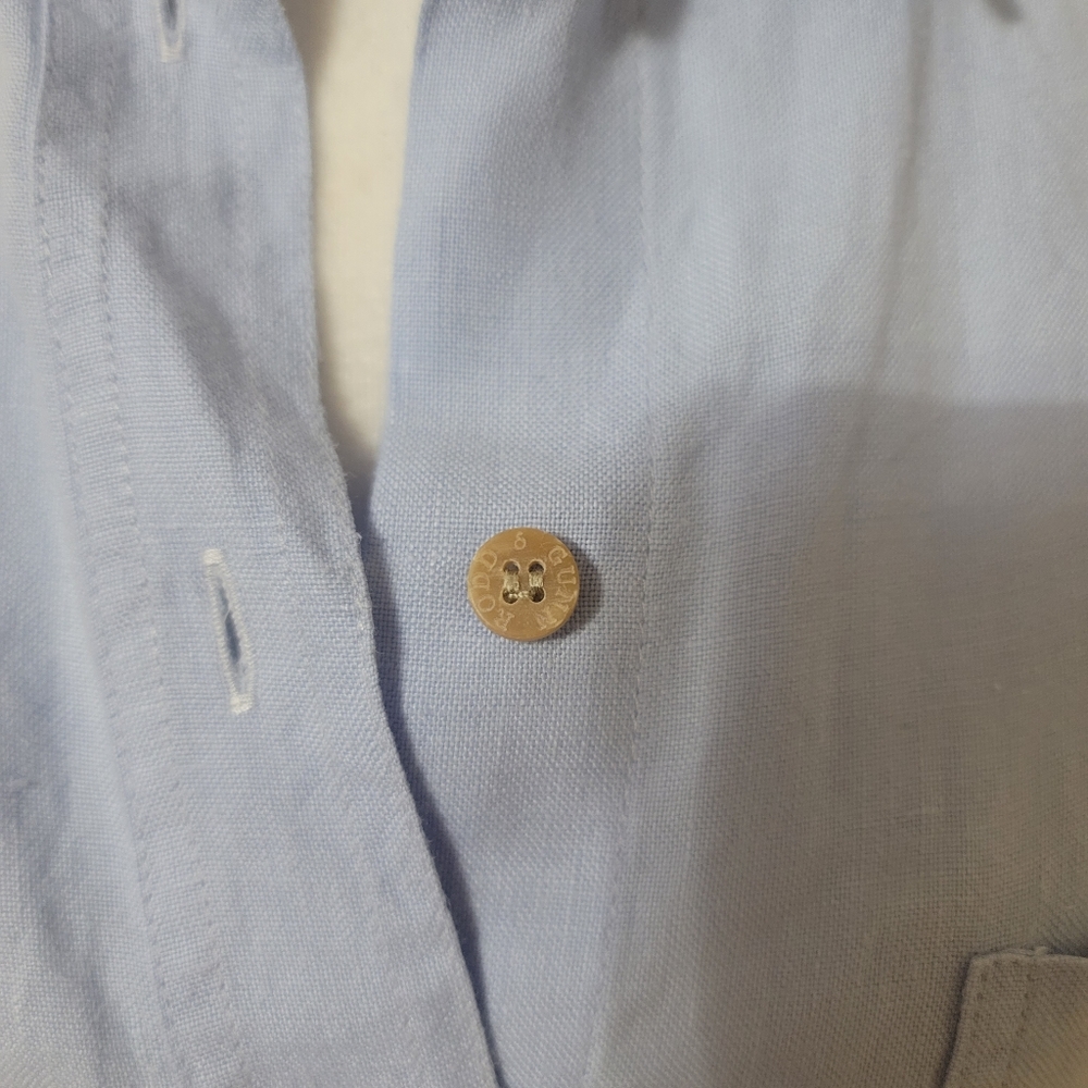 Rodd & Gunn Vintage 100% Linen Short Sleeve Size 10 Small to Medium - Picture 3 of 7